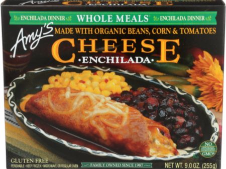 Amy s - Meal Enchilada Cheese GF, 9 Oz - Pack Of 12 Online Hot Sale