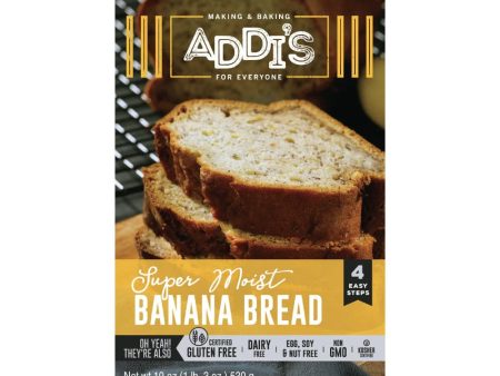 Addis For Everyone - Banana Bread Mix, 19 Oz Online now