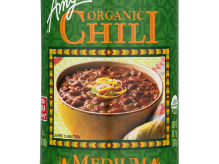 Amy s - Organic Chili Medium, 14.7 Oz | Pack Of 12 Online Hot Sale