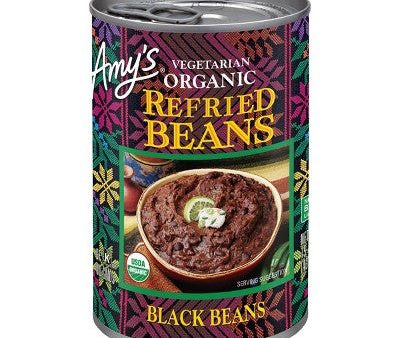 Amy s - Organic Refried Black Beans, 15.4 Oz | Pack Of 12 Sale