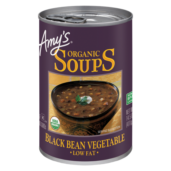 Amy s - Organic Black Bean Vegetable - 14.5 Oz | Pack Of 12 Online now