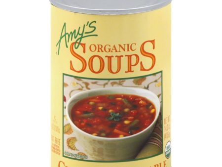 Amy s - Organic Soup Chunky Vegetable, 14.3 Oz | Pack Of 12 Sale