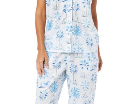 Capri Pajama Set - Palm Jungle Online Sale