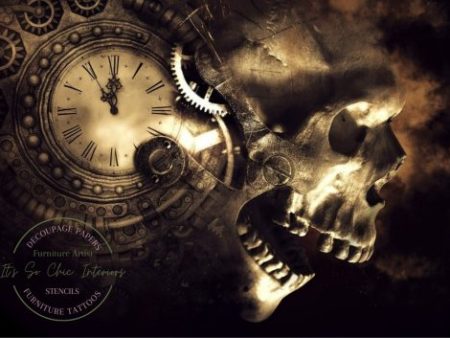 Dark Skull and Clock Online now