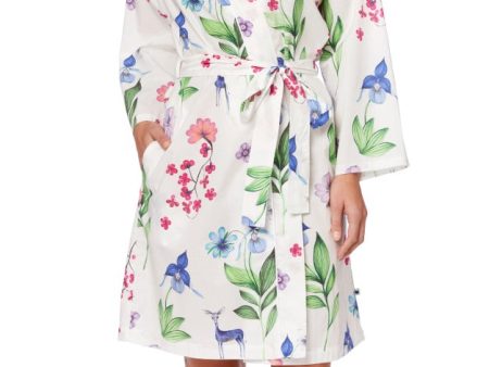 Long-Sleeve Pima Cotton Robe - Deerly For Discount