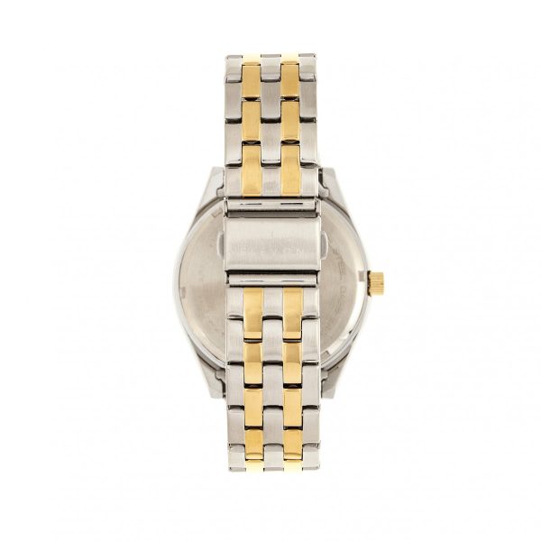 Elevon Gann Bracelet Watch w Day Date - Gold Silver Fashion