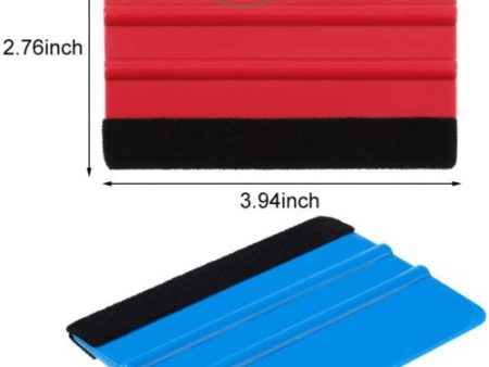 Felt edged squeegee and replacement felt edging. Fashion