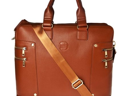 Hero Briefcase Roosevelt Series 900brn Better Than Leather Online Hot Sale