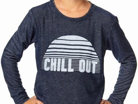 Chill Out Fleece Kids Sweatshirt Fashion