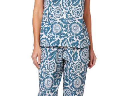 Capri Pajama Set - Kona Voile Print Online now