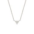 Sole du Soleil Lupine Women s 18k Gold Plated Triangle Fashion Necklace on Sale