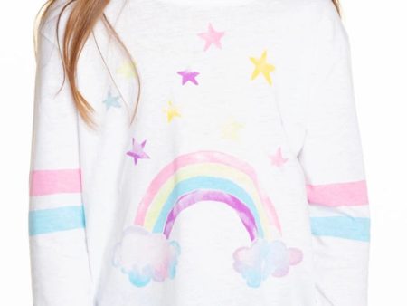 Rainbow Long Sleeve tee For Discount