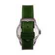 Axwell Blazer Leather Strap Watch - Green Online Sale