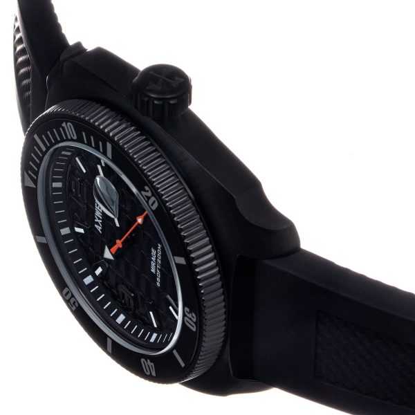 Axwell Mirage Strap Watch w Date - Black Sale