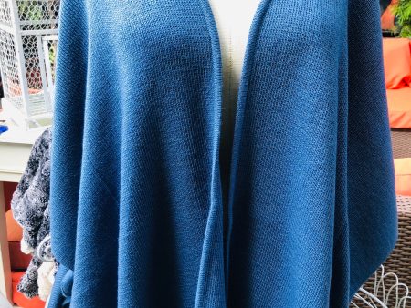 French Blue Alpaca Cape Online