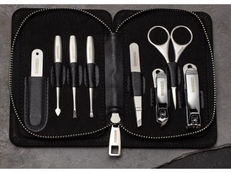 Breed Katana 8 Piece Surgical Steel Groom Kit - Black Case Sale