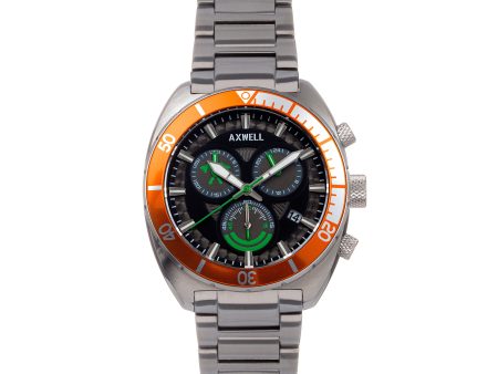 Axwell Minister Chronograph Bracelet Watch w Date Discount