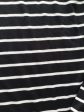 Eberjey Black and White Stripe Lounge Hoodie Online