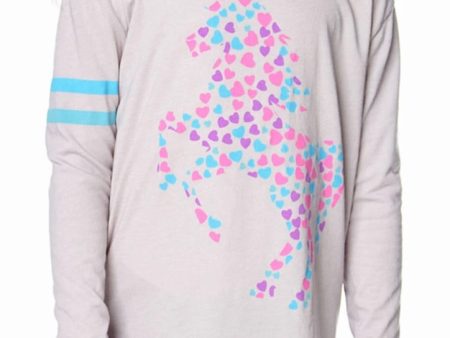 Unicorn Heart Long Sleeve Tee Hot on Sale