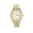 Elevon Gann Bracelet Watch w Day Date - Gold Silver Fashion