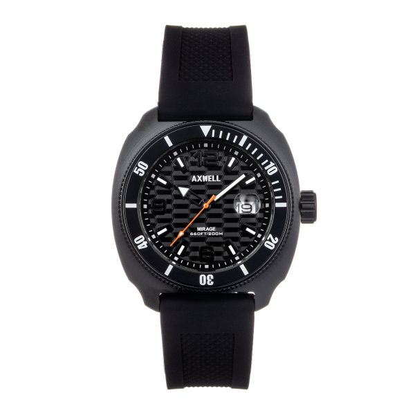 Axwell Mirage Strap Watch w Date - Black Sale