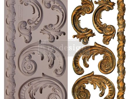 Redesign Décor Mould - Lilian Scrolls For Sale