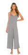 Eberjey Charlie Pima Cotton Casual Jumpsuit - Heather Gray For Discount