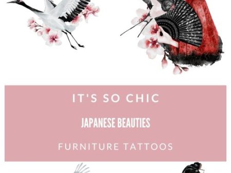 Japanese Beauties Furniture Tattoos®️ (transfers) Online Hot Sale