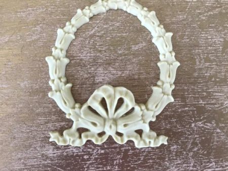 Bow - B21 Bell Flower Wreath with Flat Bow Sale