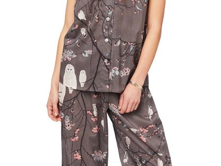 Capri Pajama Set - Owl & Friends Print Supply