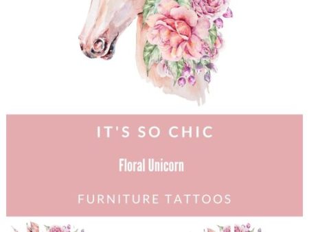 Floral Unicorn Cheap