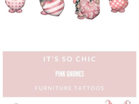 Pink Gnomes Furniture Tattoos®️ (transfers) For Discount