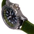 Axwell Blazer Leather Strap Watch - Green Online Sale