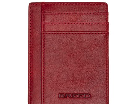 Breed Chase Genuine Leather Front Pocket Wallet Online now