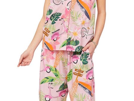 Capri Pajama Set - Scooter Adventure Print Hot on Sale