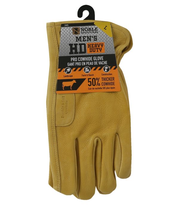 Men s Heavy Duty Pro Work Glove – Cowhide on Sale