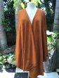 100% Cashmere Cape   Hermès Orange Color Supply