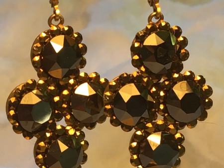 Catherine Popesco Swarovski Moroccan Encrusted Earring Online Hot Sale