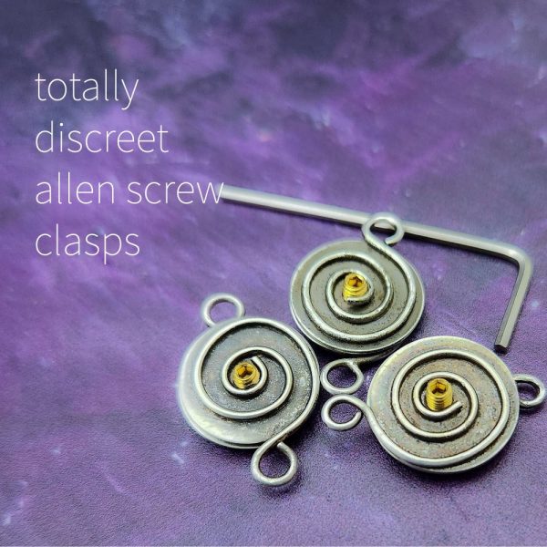 HEX SCREW CLASP {Allen Screw} Online now