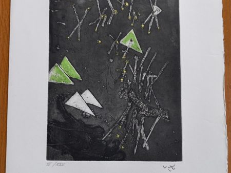 Roberto Matta - Droites Liberees plate XI Supply