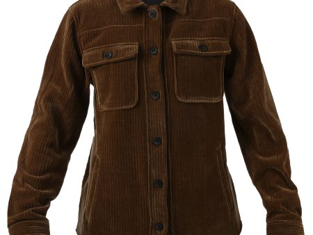 Women s Cord Shirt Jacket Online Hot Sale