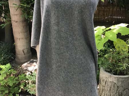 100% Cashmere Poncho   Mocha Hot on Sale