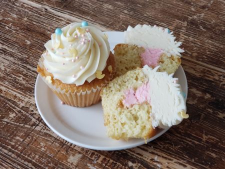 Gender Reveal Jumbo Cupcake 4-Pack Discount