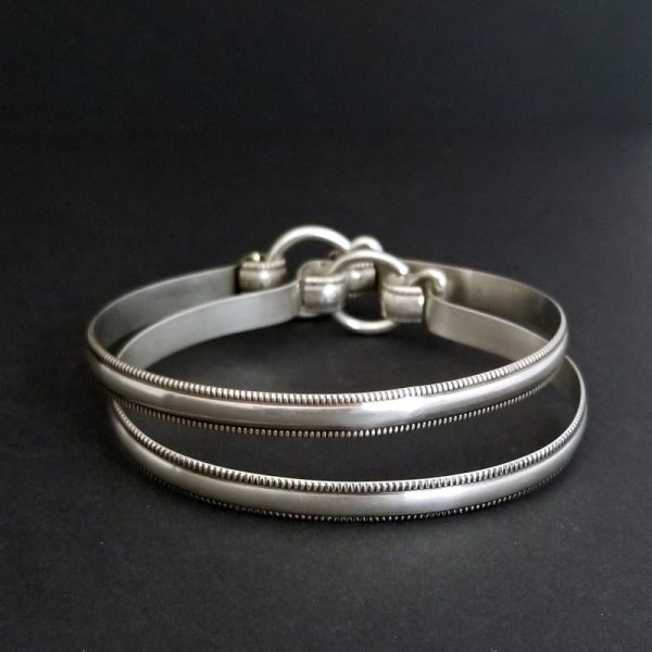 JANUS Handcuff Bracelets {Pair} Sterling Hot on Sale