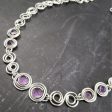 INFINITY SOFT COLLAR, Sterling Silver with Gemstones {Several Choices} Supply