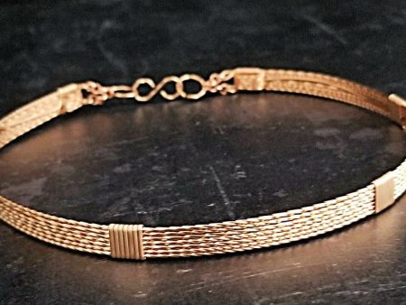 ASHANTI Slim Collar, Rose Gold Discount