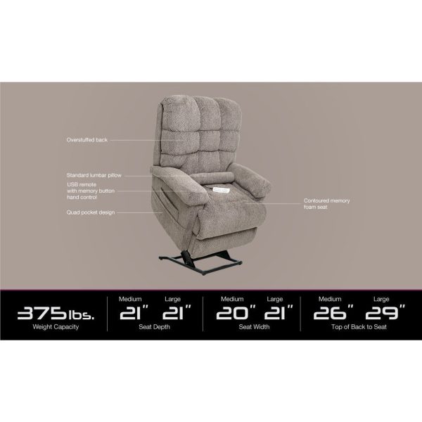 Oasis Seat Lift Recliner - LC-580 Discount