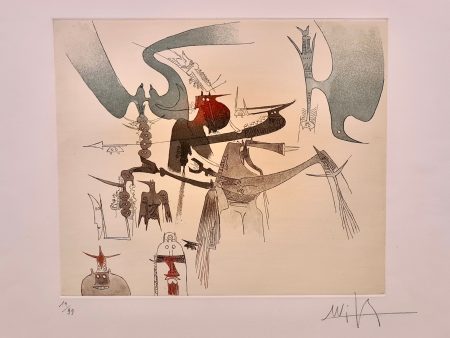 Wifredo Lam - Sans titre - plate I Discount