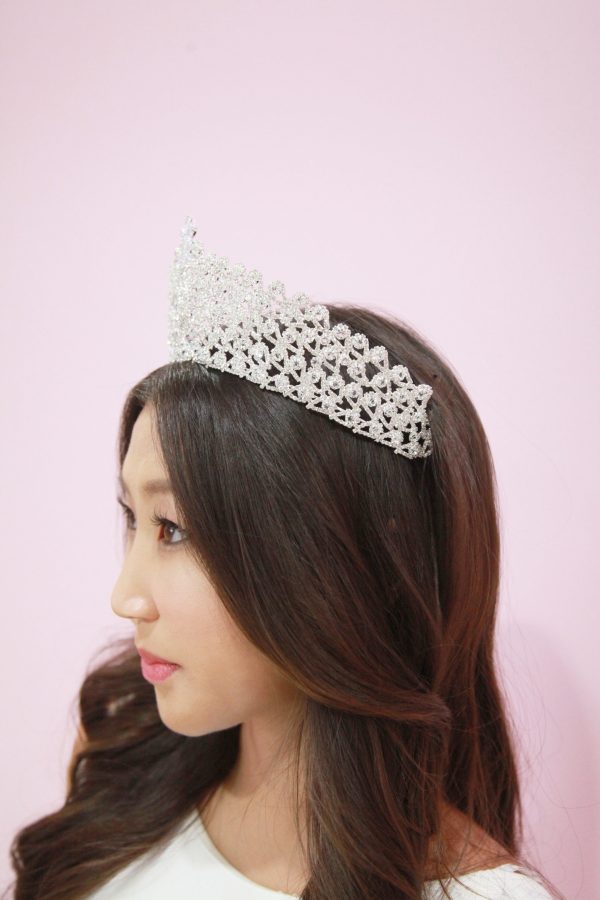 Liv Crystal Hair Crown Sale