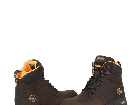 Men s EDGE 6  Waterproof Composite Toe Boot For Cheap